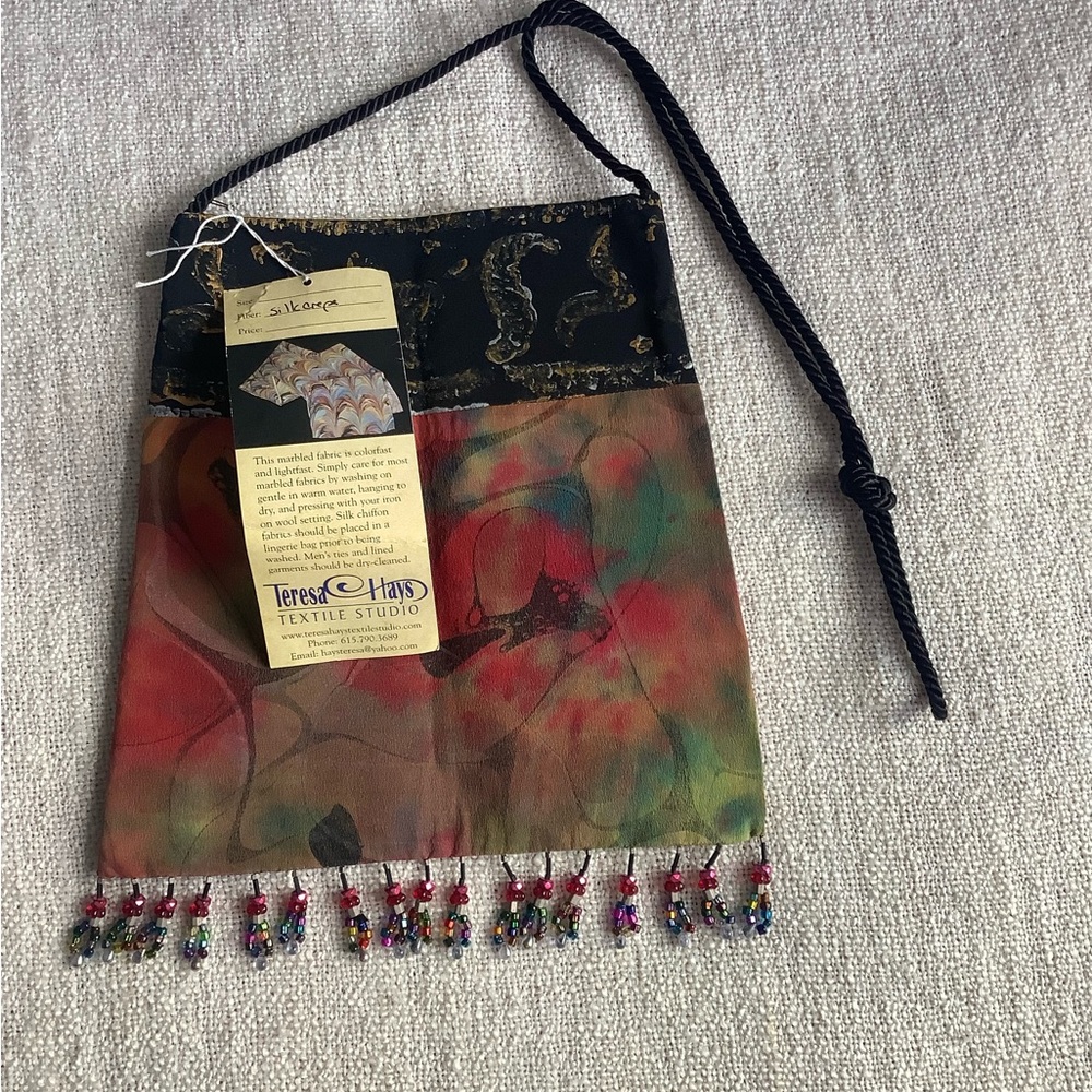 Multicolor Beaded Women's Bag